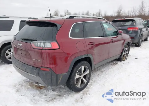 2019 Jeep Cherokee Limited 4X4 z USA, uszkodzony, nr VIN 1C4PJMDX1KD364983